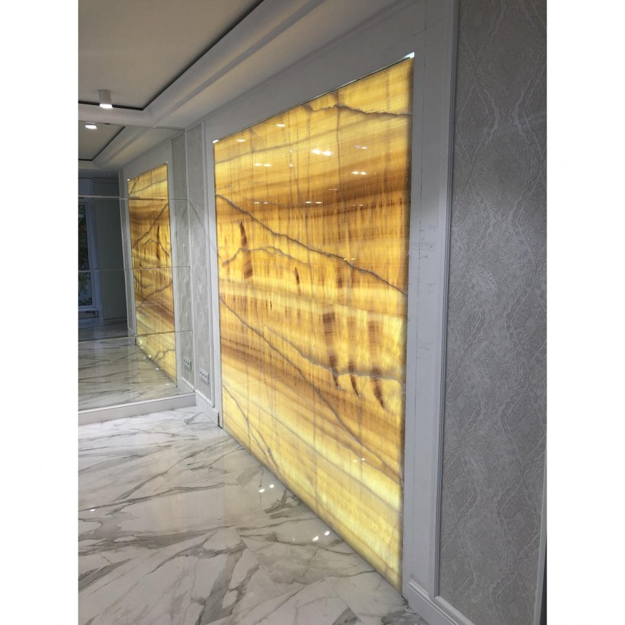 Камин Оникс с подсветкой