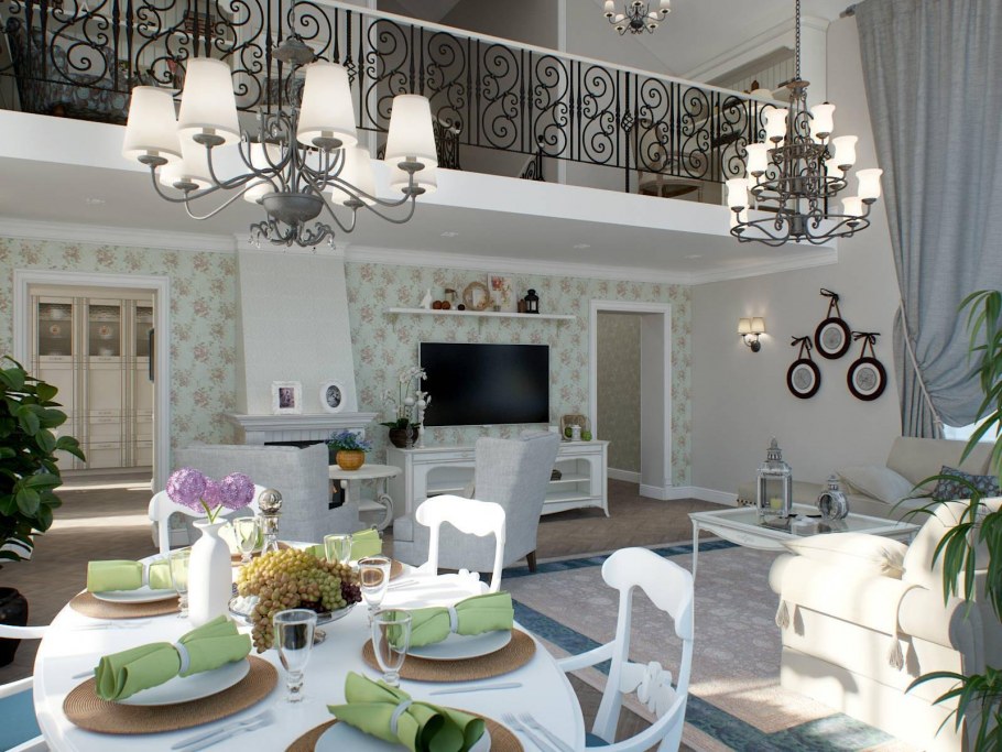 Прованский стиль в интерьере