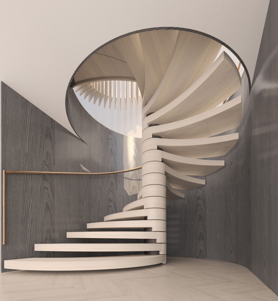 Дизайнерские винтовые лестницы