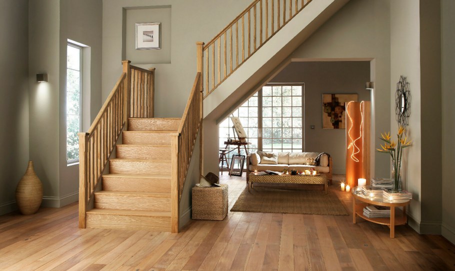 Маршевые лестницы в частном доме