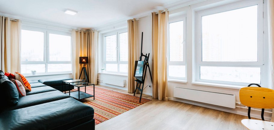 Окна пик в интерьере