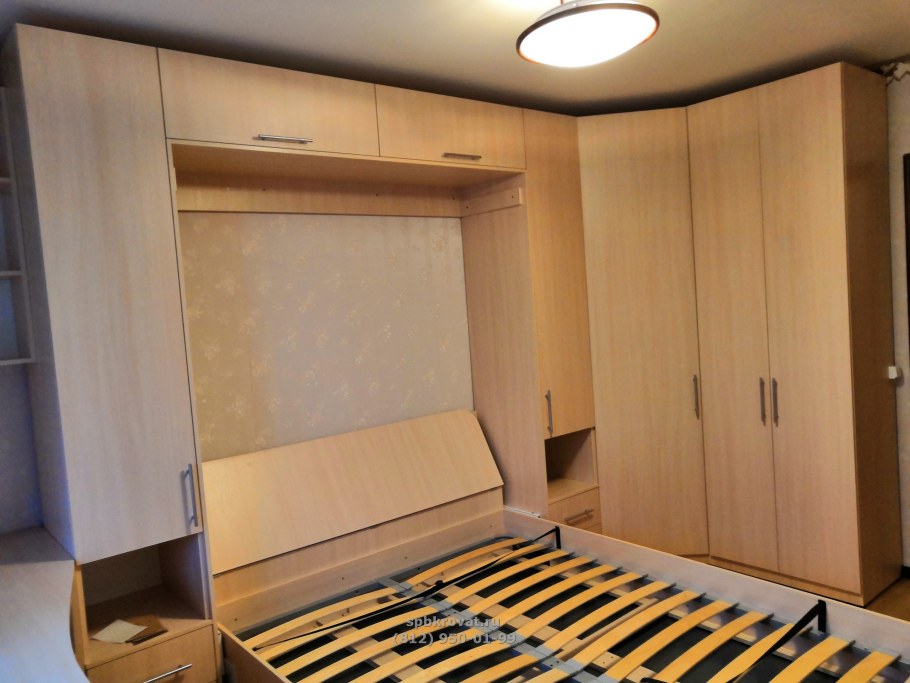 Кровать-шкаф трансформер Летто