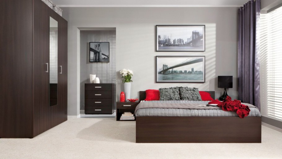 Мебель цвета венге в интерьере