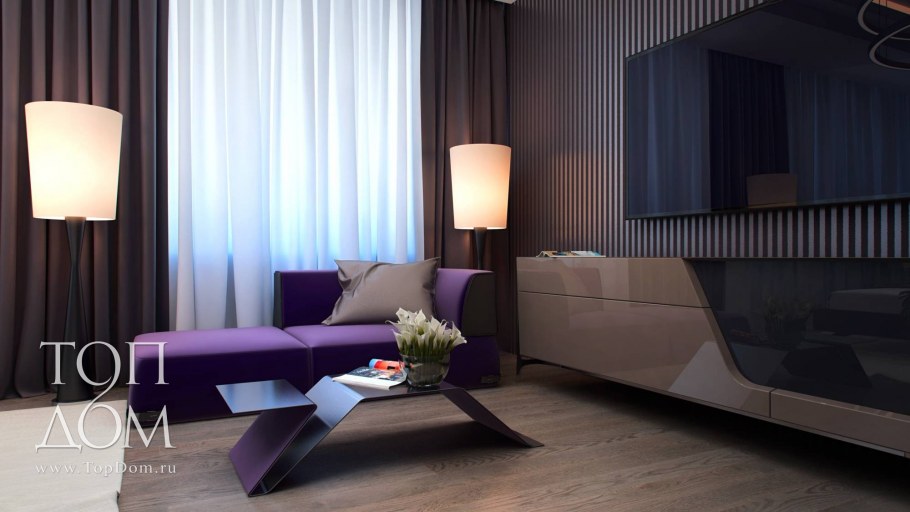 Темные шторы