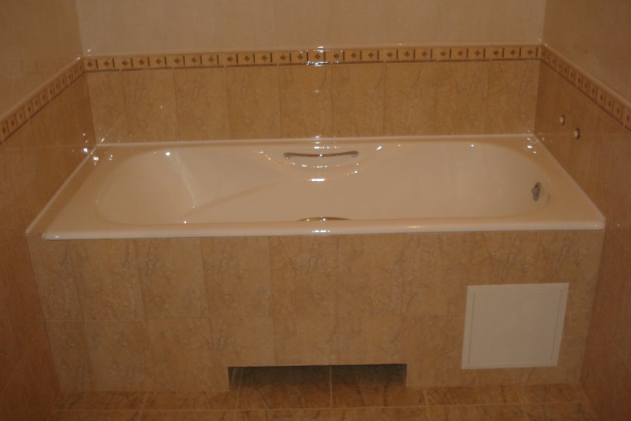 Облицовка ванной плиткой