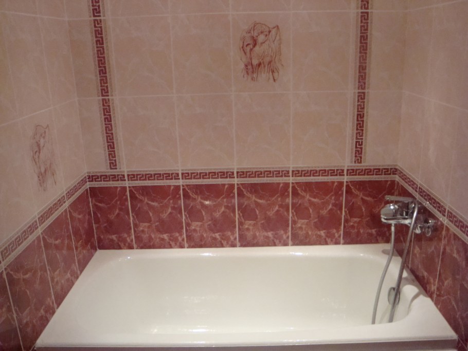 Отделка ванных плиткой