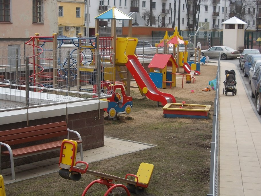 Детская площадка ограждение сетка