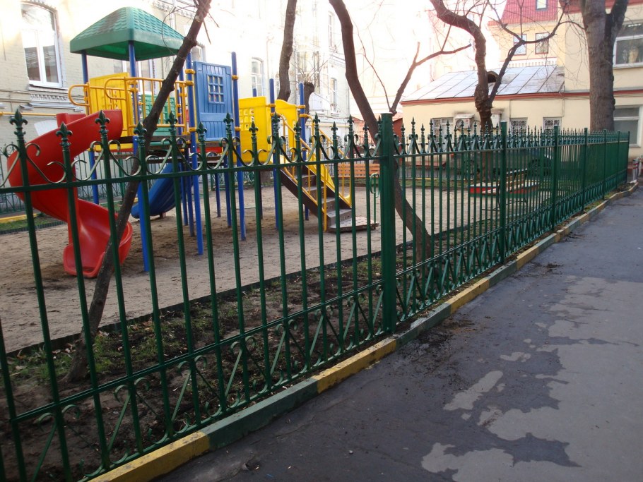 Детская площадка ограждение