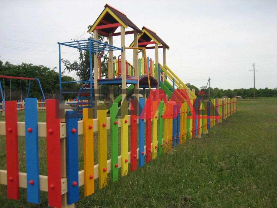 Ограждение детских площадок