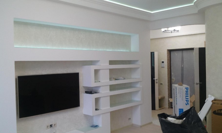 Полка ниша для телевизора