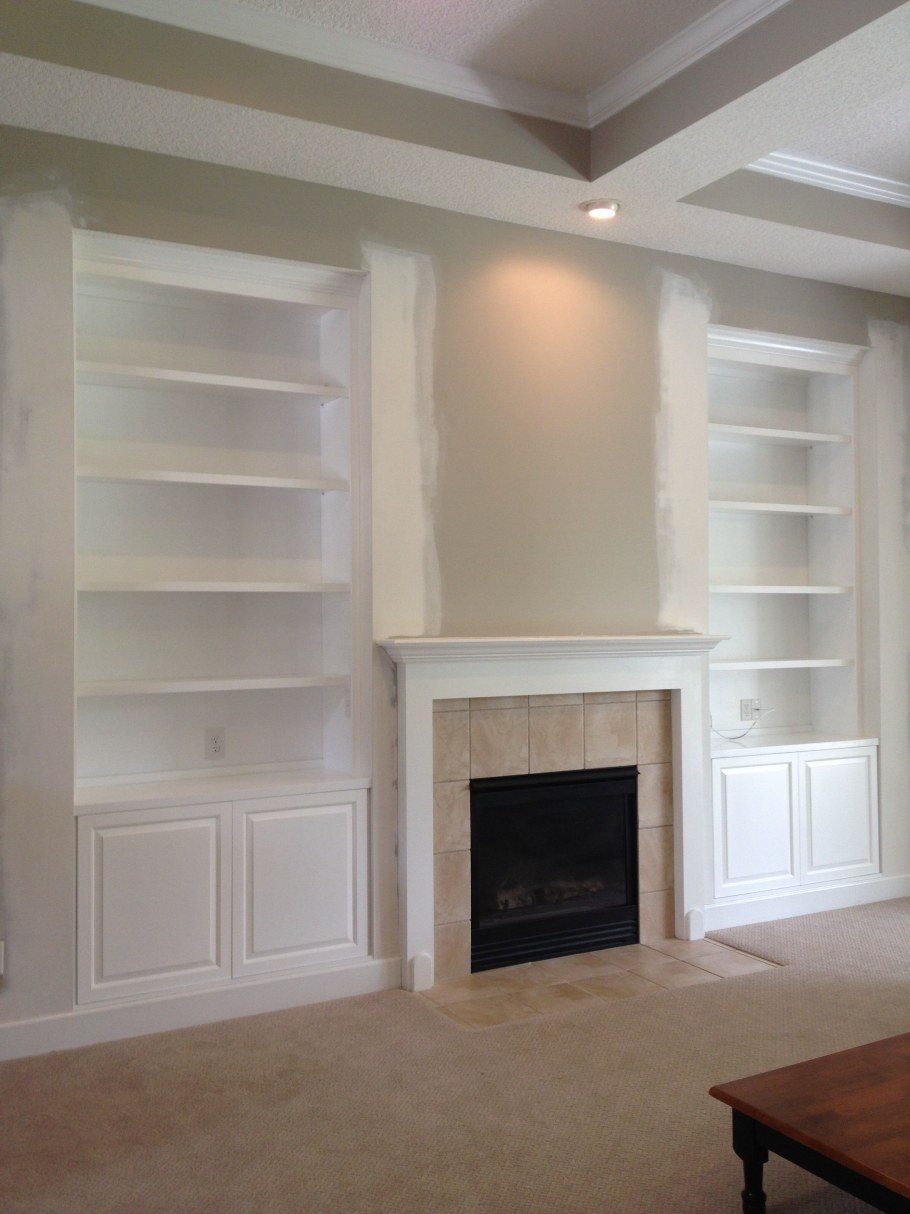 Встроенные полки