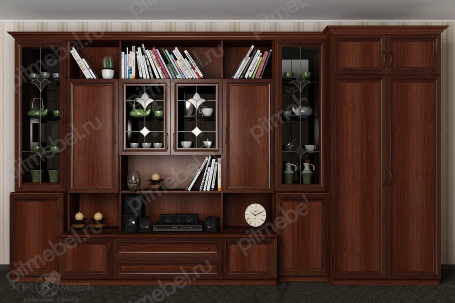 Стенка Марина молочный дуб