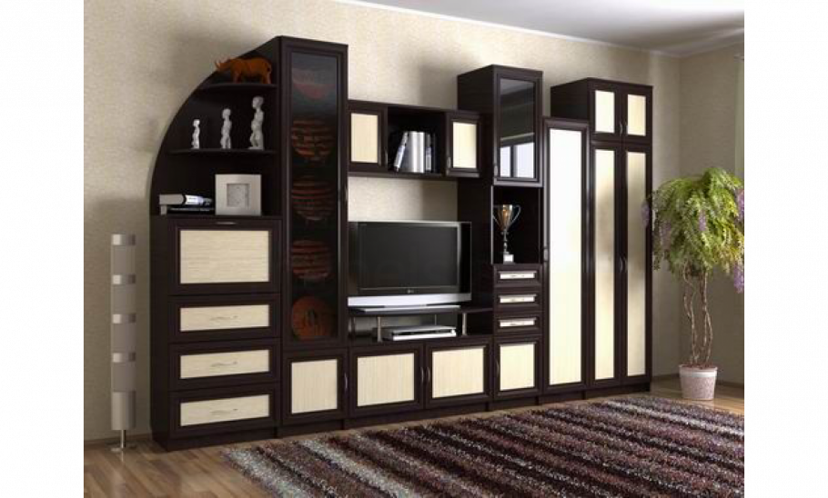 Стенка СЛАВМЕБЕЛЬ риф