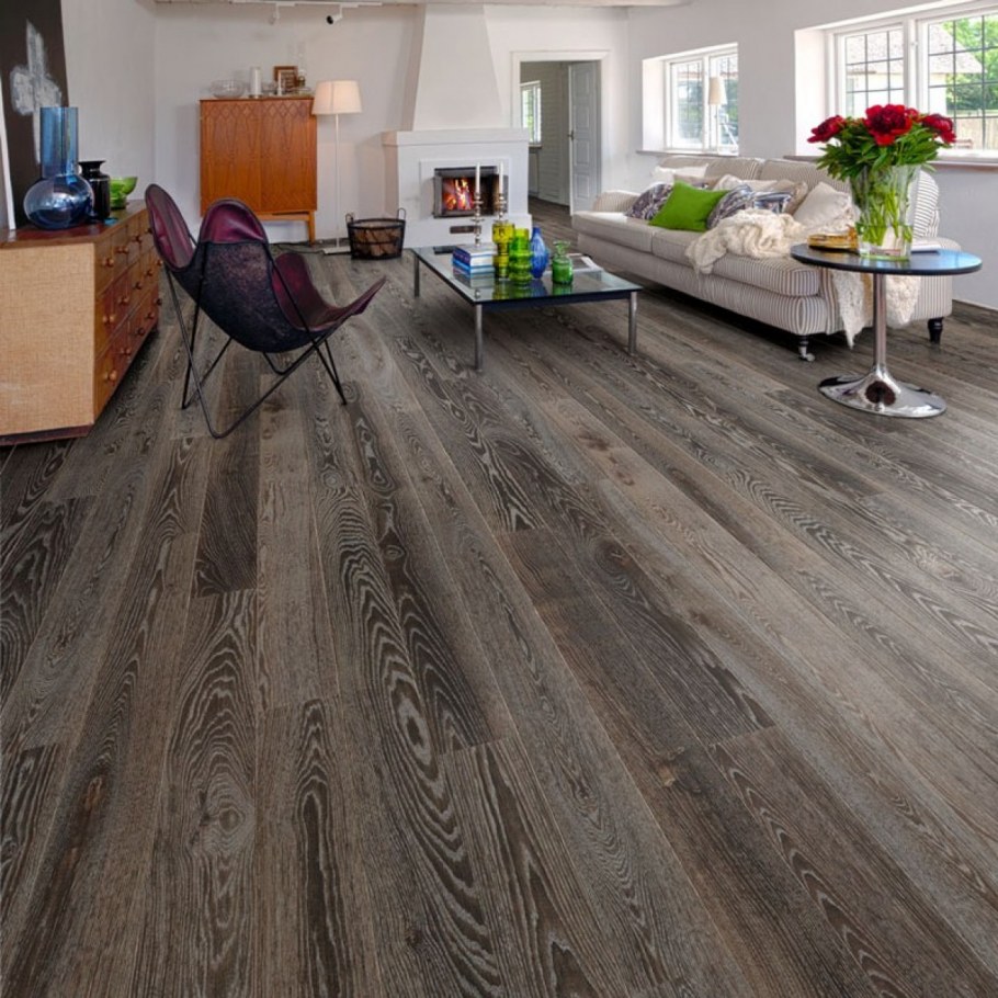 Паркетная доска Карелия дуб стори 138 Кантри Вижн