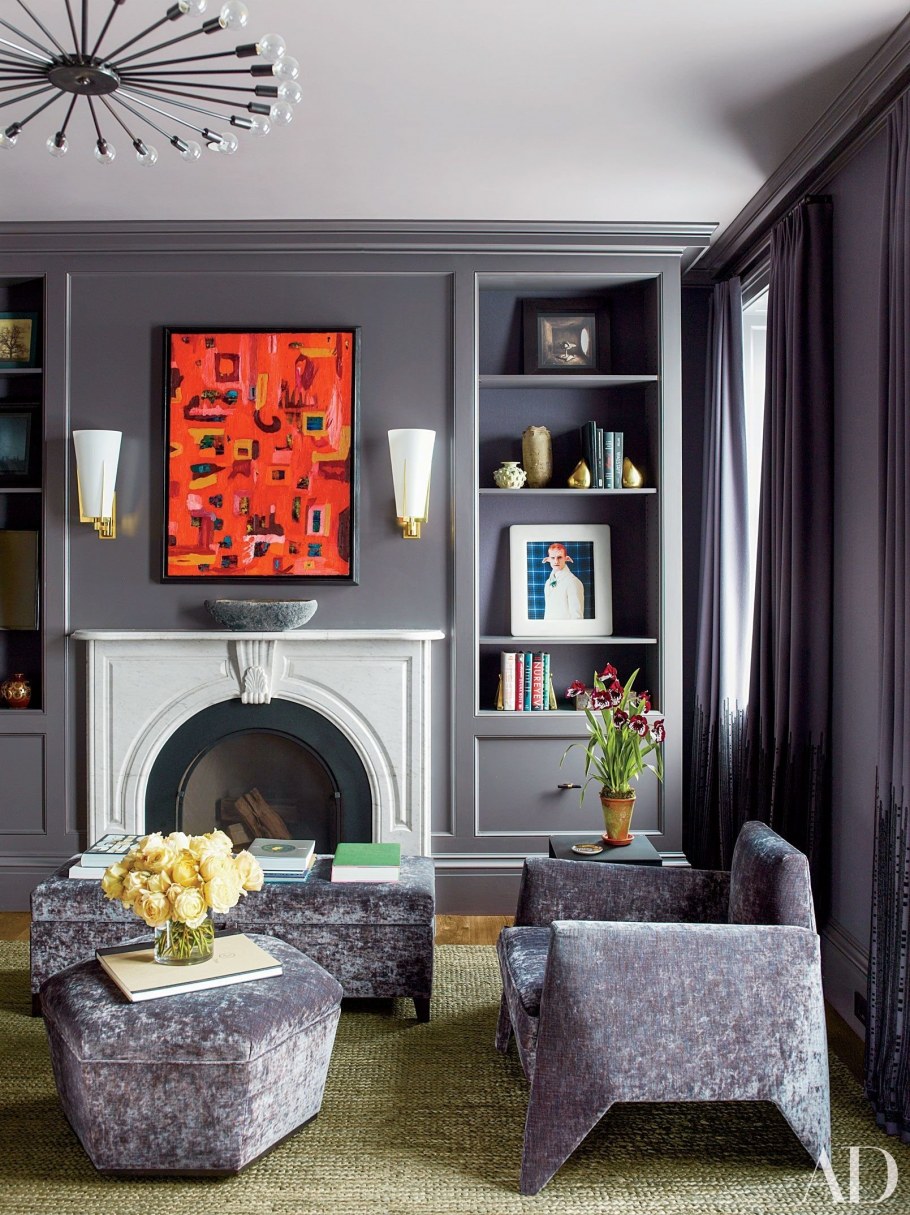 Гостиная в стиле Фьюжн