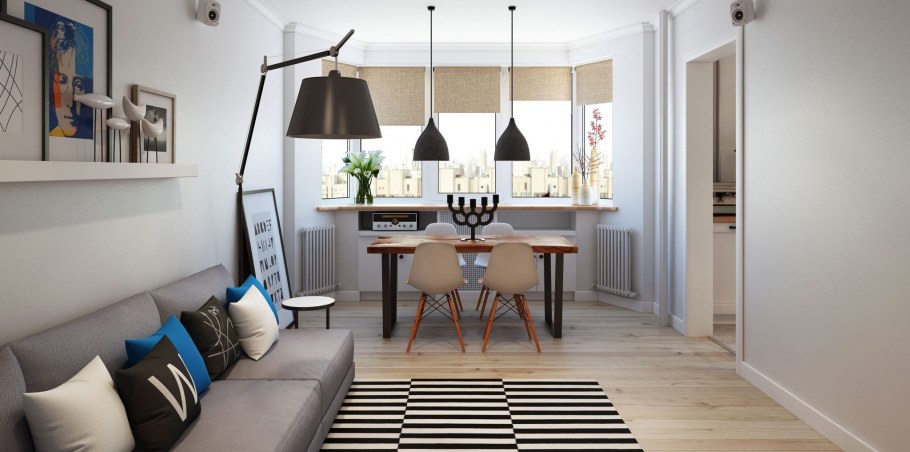 Квартира в скандинавском стиле