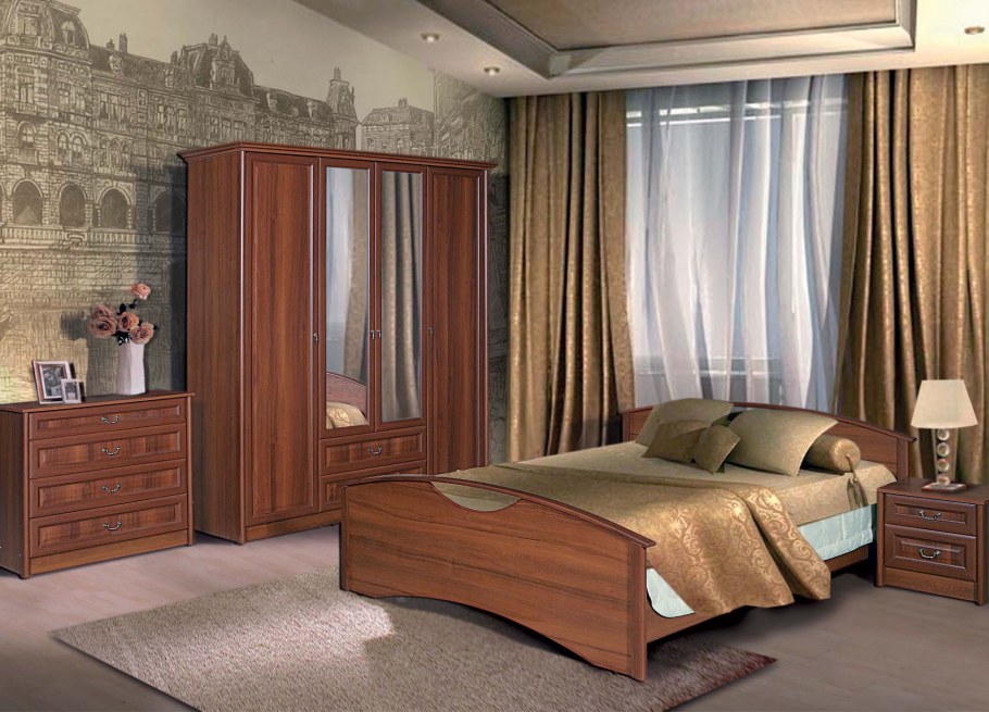 Спальня модульная Янна