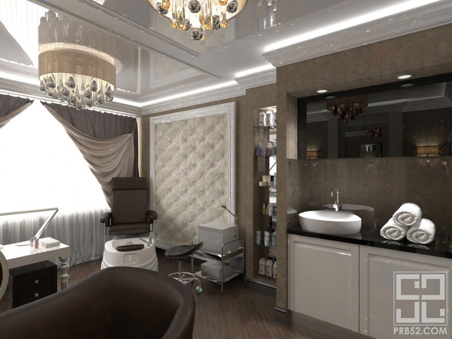 Салон красоты в стиле арт деко