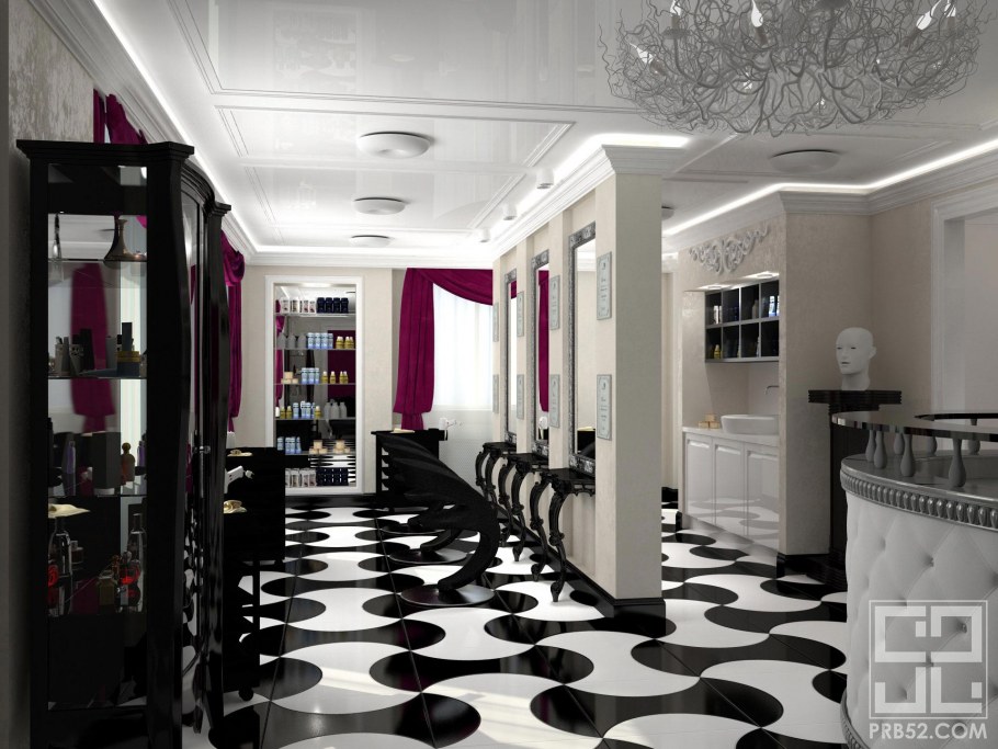Салон красоты в стиле арт деко