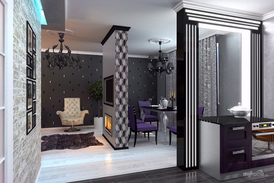 Прихожая Нео ар деко