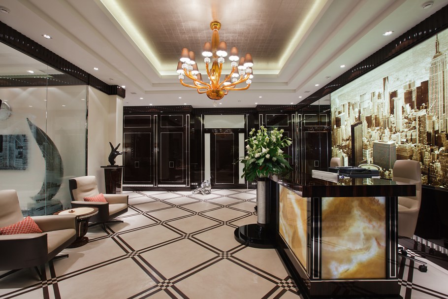 Ар деко интерьер Холл