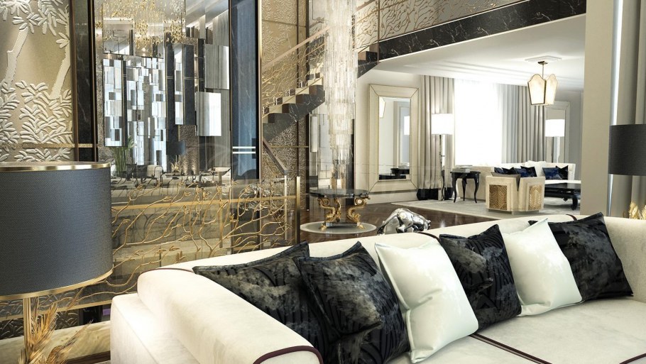 Современный арт деко в интерьере