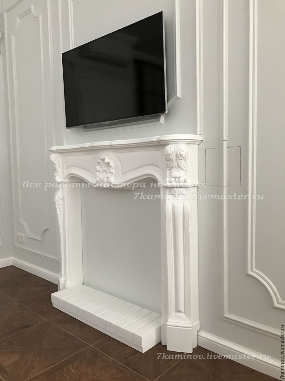 Фальш камин мрамор