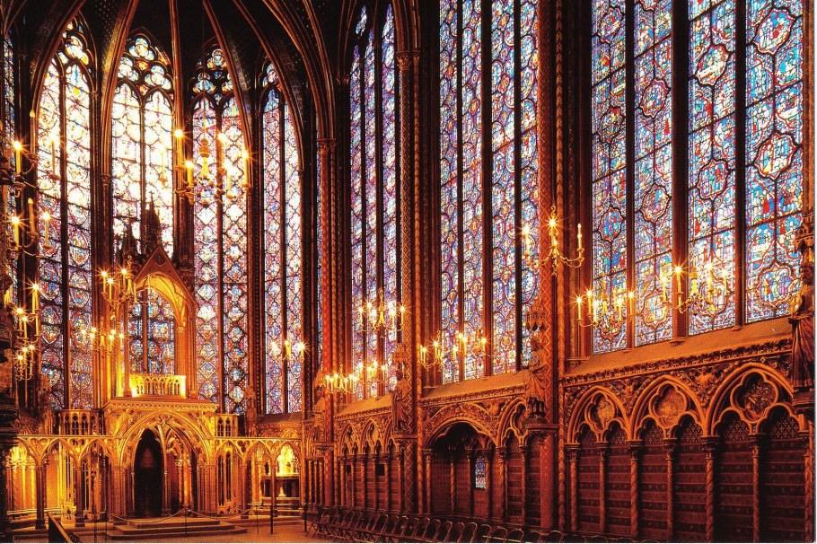 Святая капелла сент-Шапель