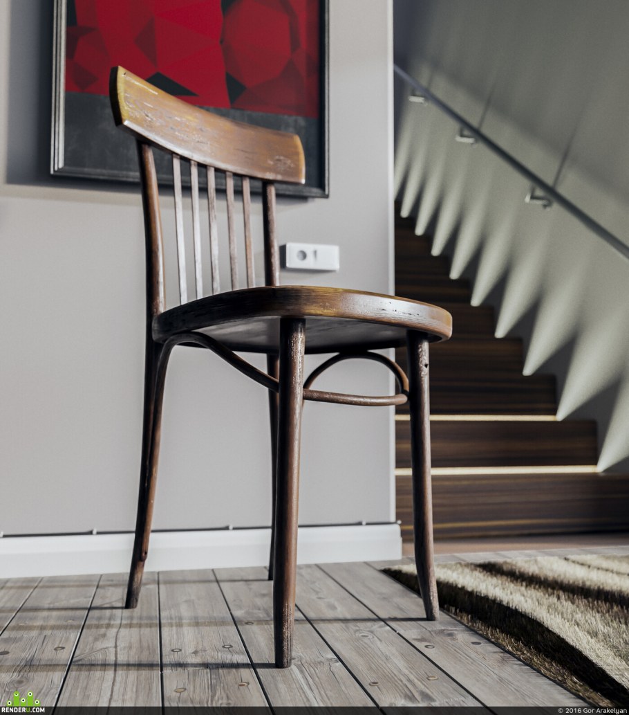 Венские стулья в интерьере