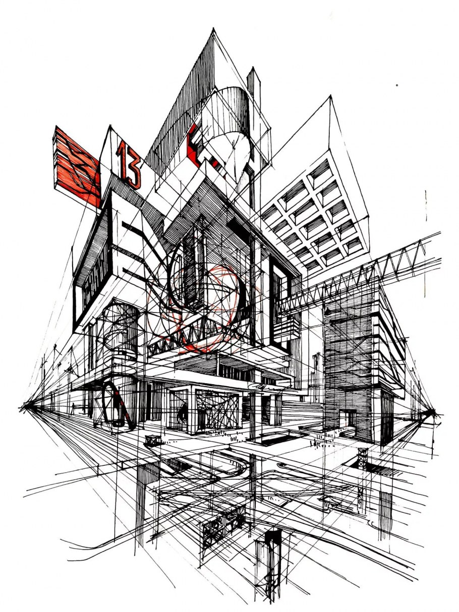 АРХИГРАФИКА архитектурная фантазия