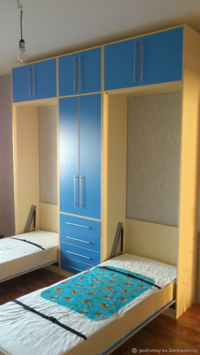 Детская кровать шкаф трансформер откидная