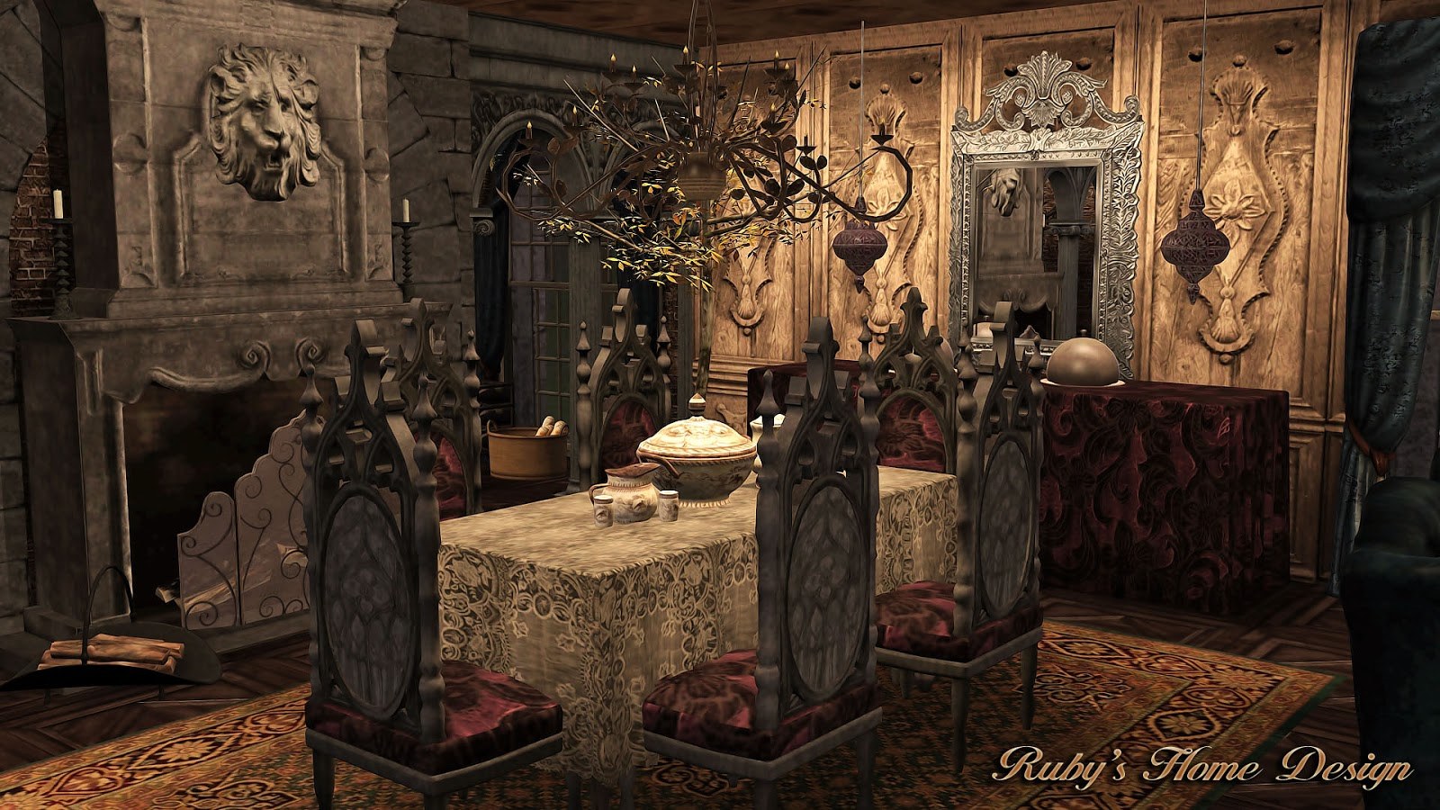 Мебель для вампиров симс 3