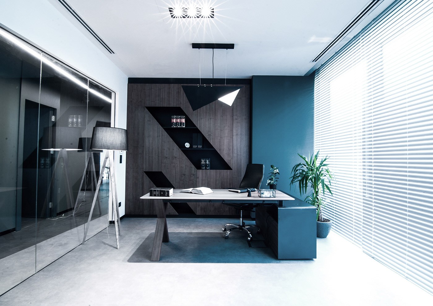 интерьер офиса в современном стиле фото