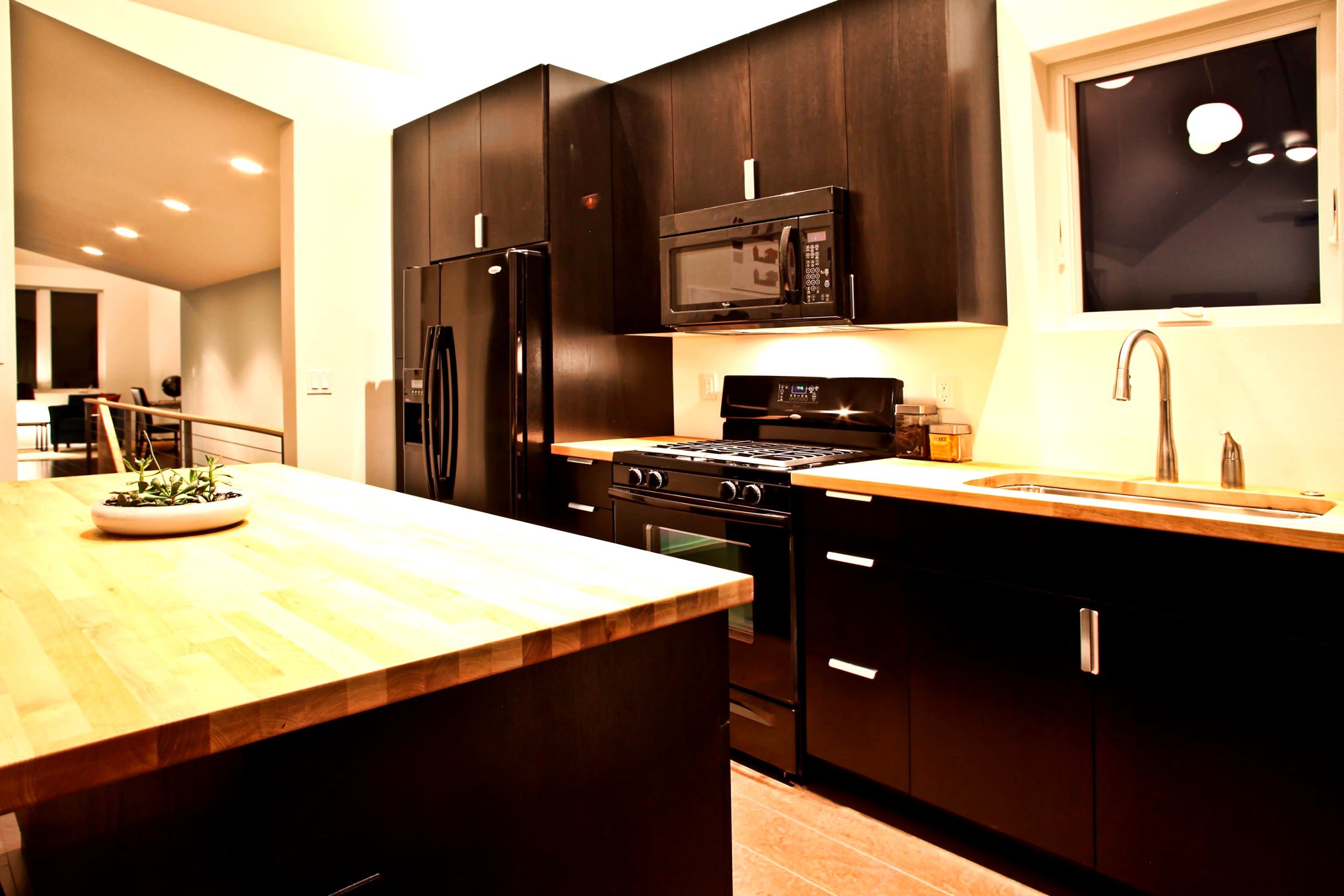 Черно коричневая кухня в интерьере (35 фото) - красивые картинки и HD фото