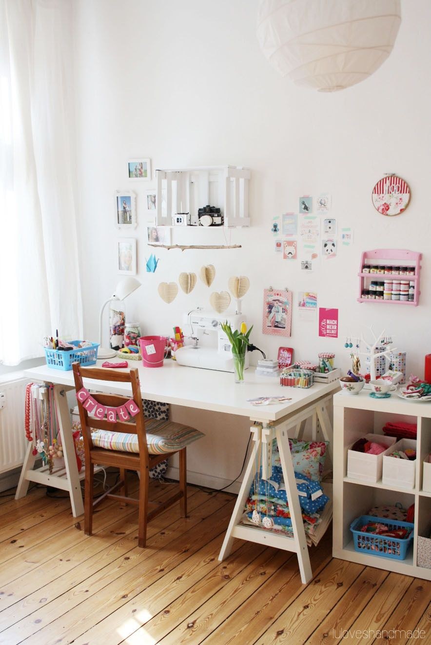 Творческий уголок рукодельницы