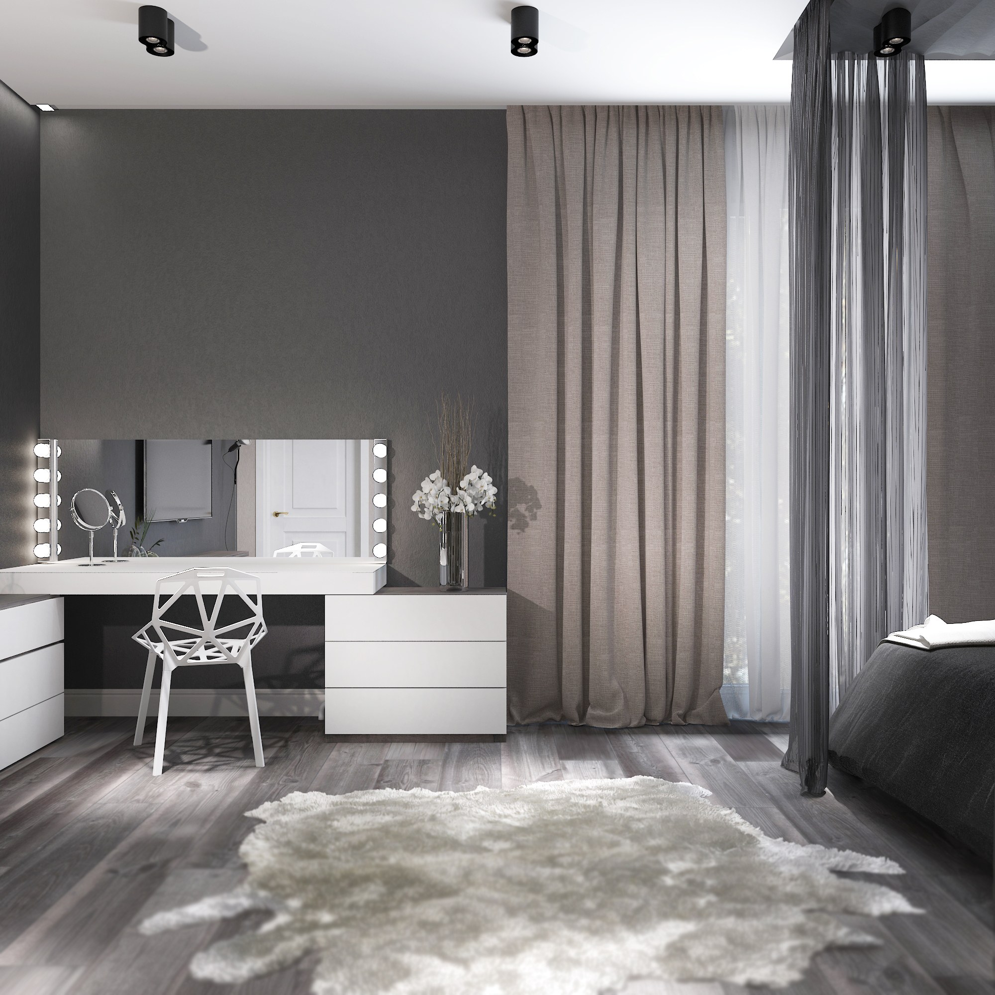 Комната с серой мебелью. Серый интерьер комнаты. Серая мебель в интерьере. Комната в темно серых тонах. Серый цвет в интерьере.