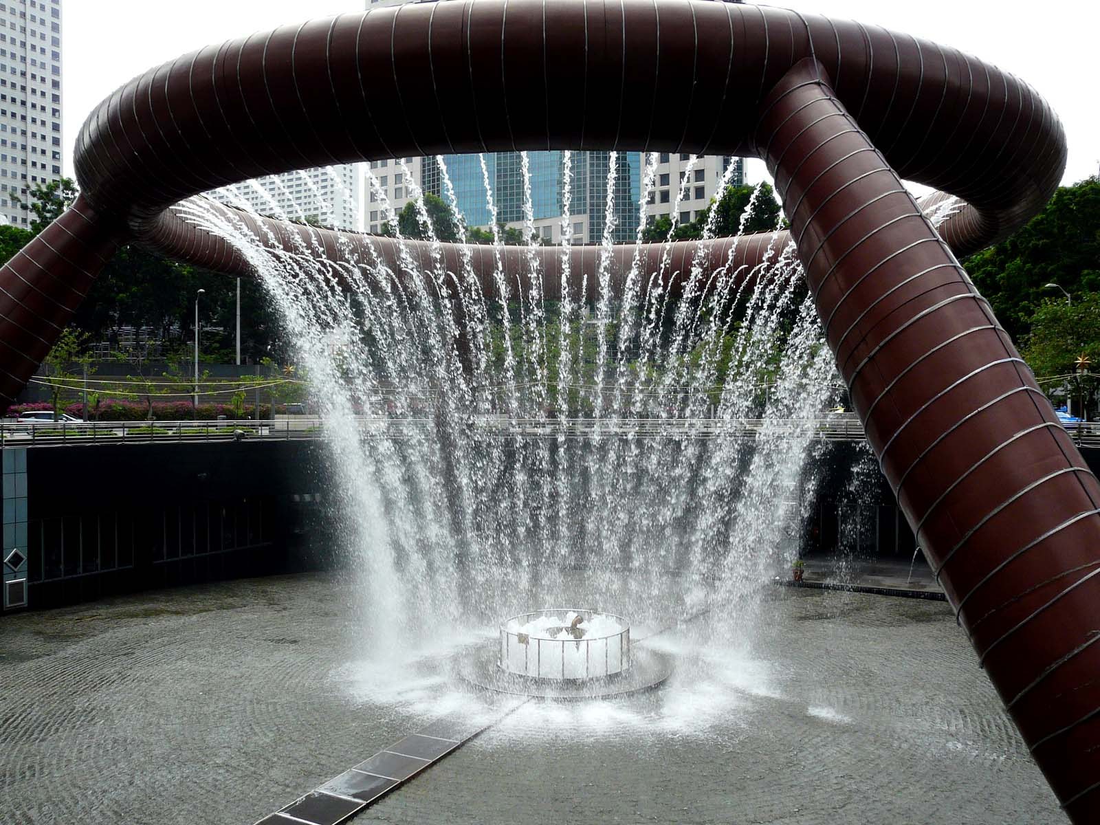 Максимальный уровень фонтана