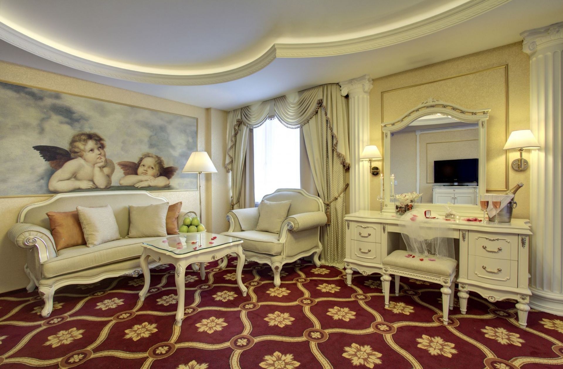 Дизайн гостиницы в классическом стиле