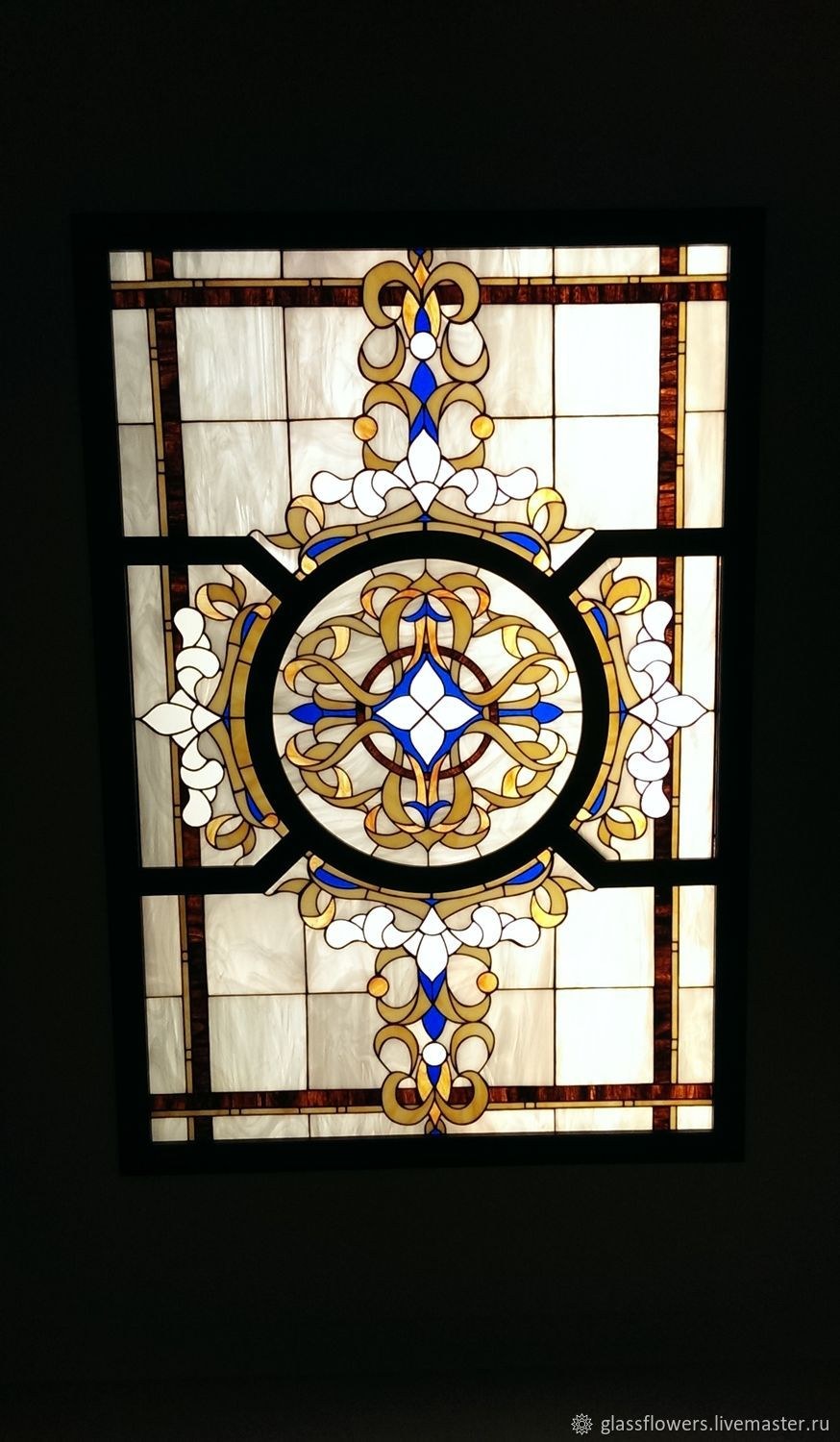 Потолочный витраж Тиффани