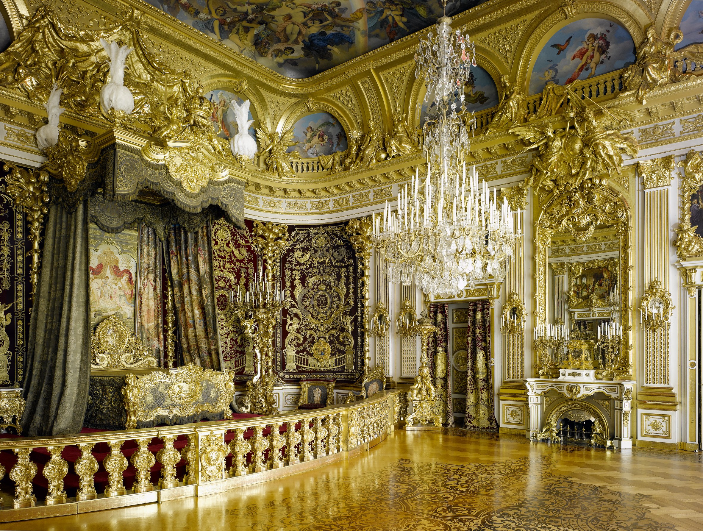 барокко в интерьере 17 века