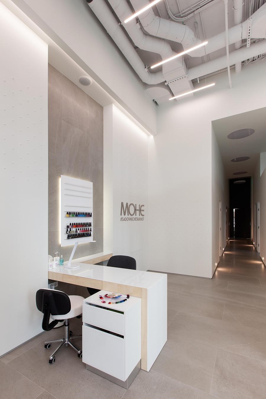 Салон красоты в стиле Хай тек