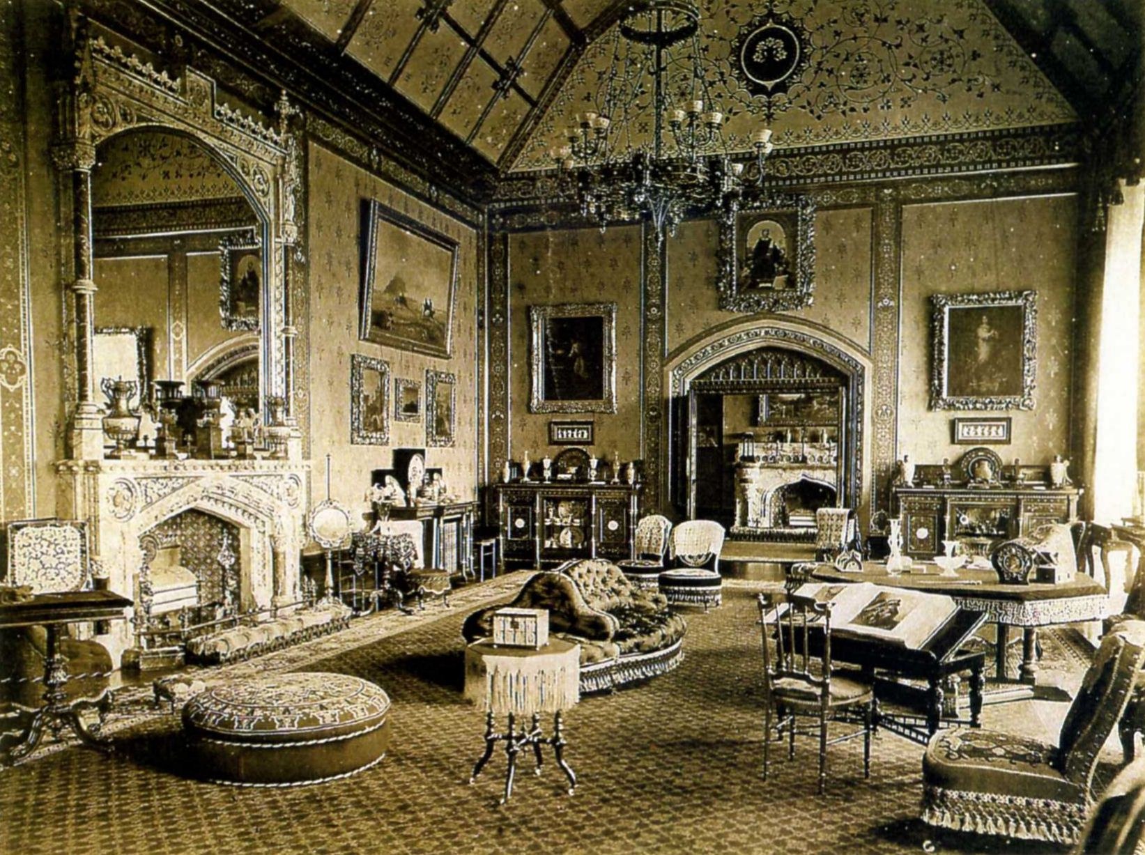 Викторианская Англия интерьер 19 век