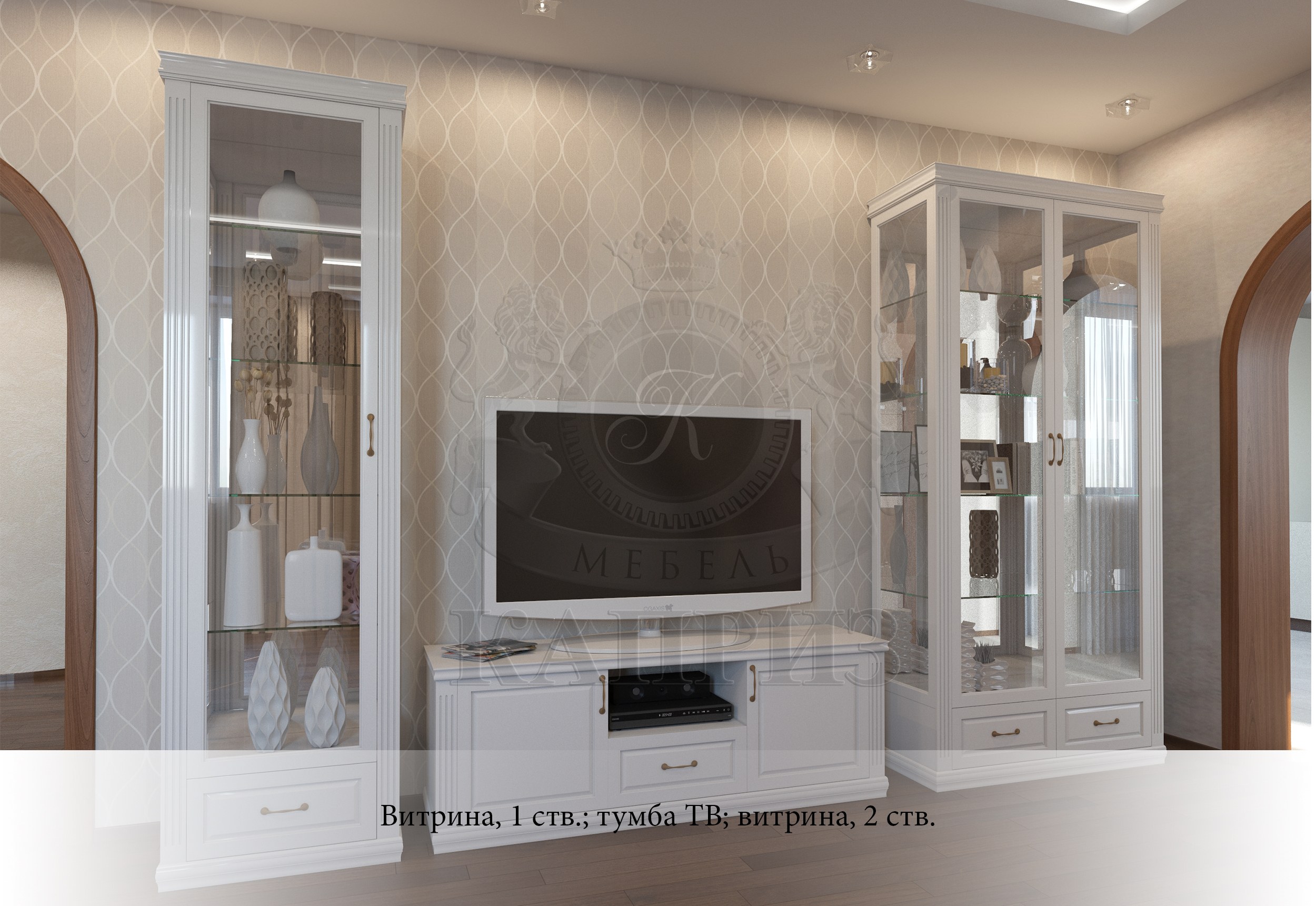 Дизайн кухни с тумбой витриной посередине стены (41 фото) - красивые ...