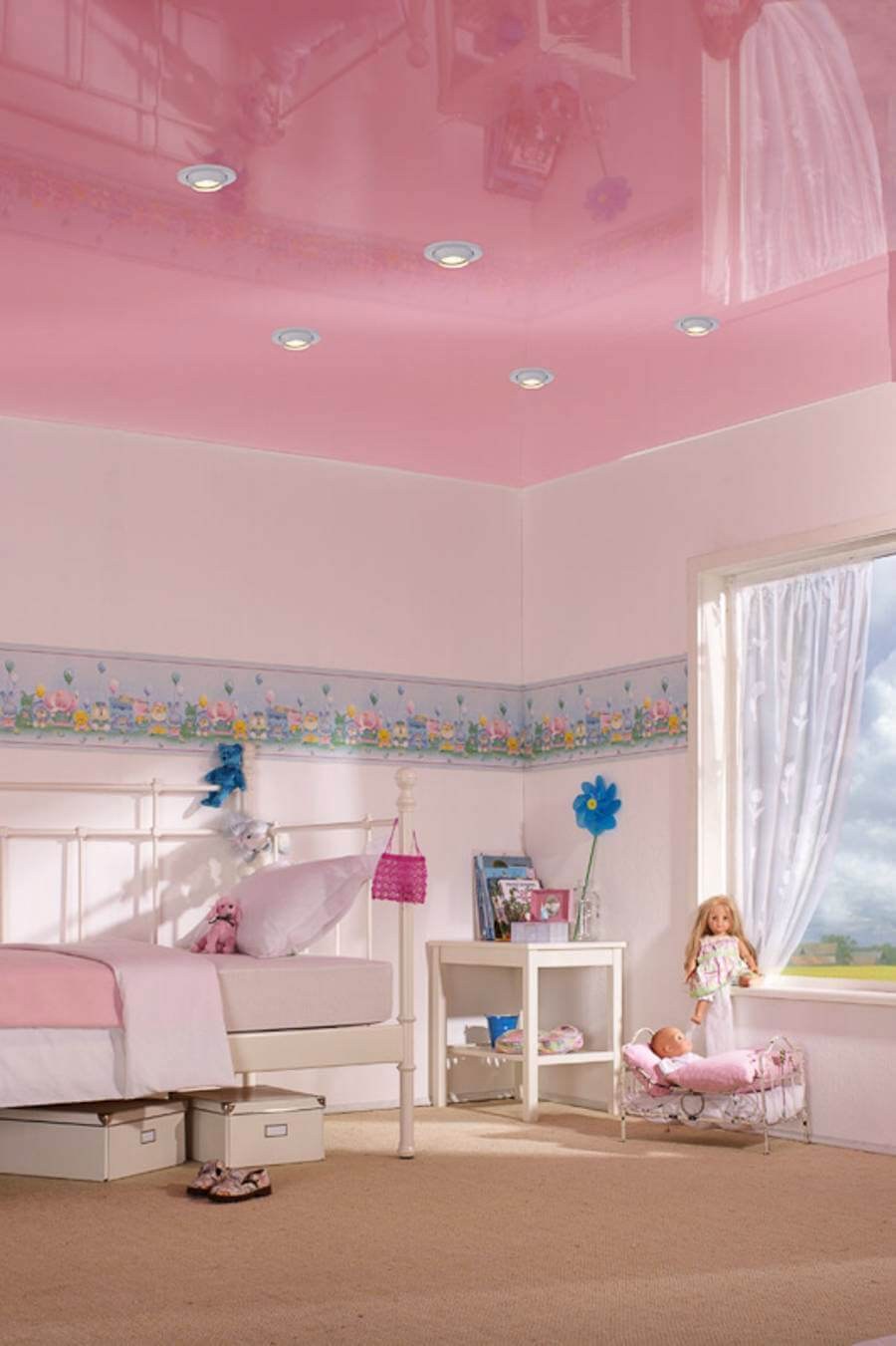 Подвесной потолок в детской