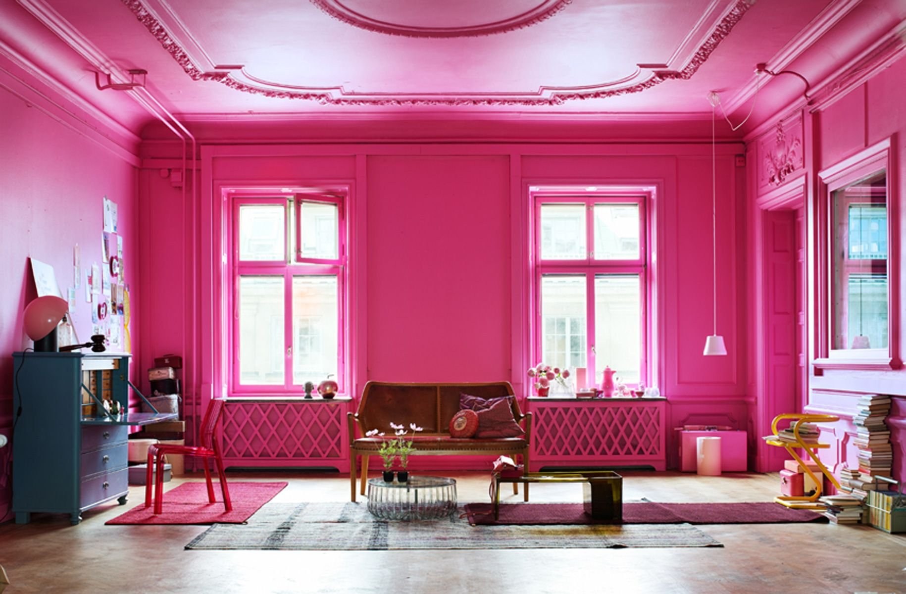 Самый яркий розовый цвет в интерьере (41 фото) - красивые картинки и HD фото