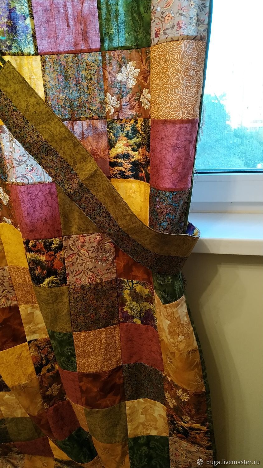 Лоскутные занавески