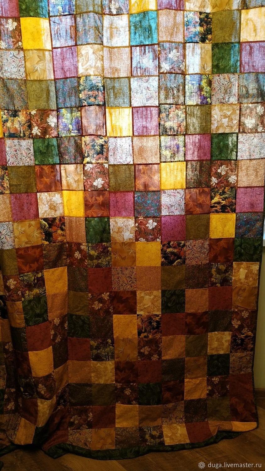 Шторы из лоскута