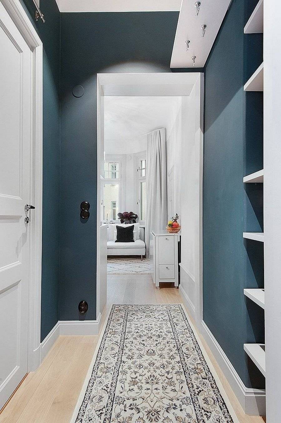 Прихожая для узкого коридора