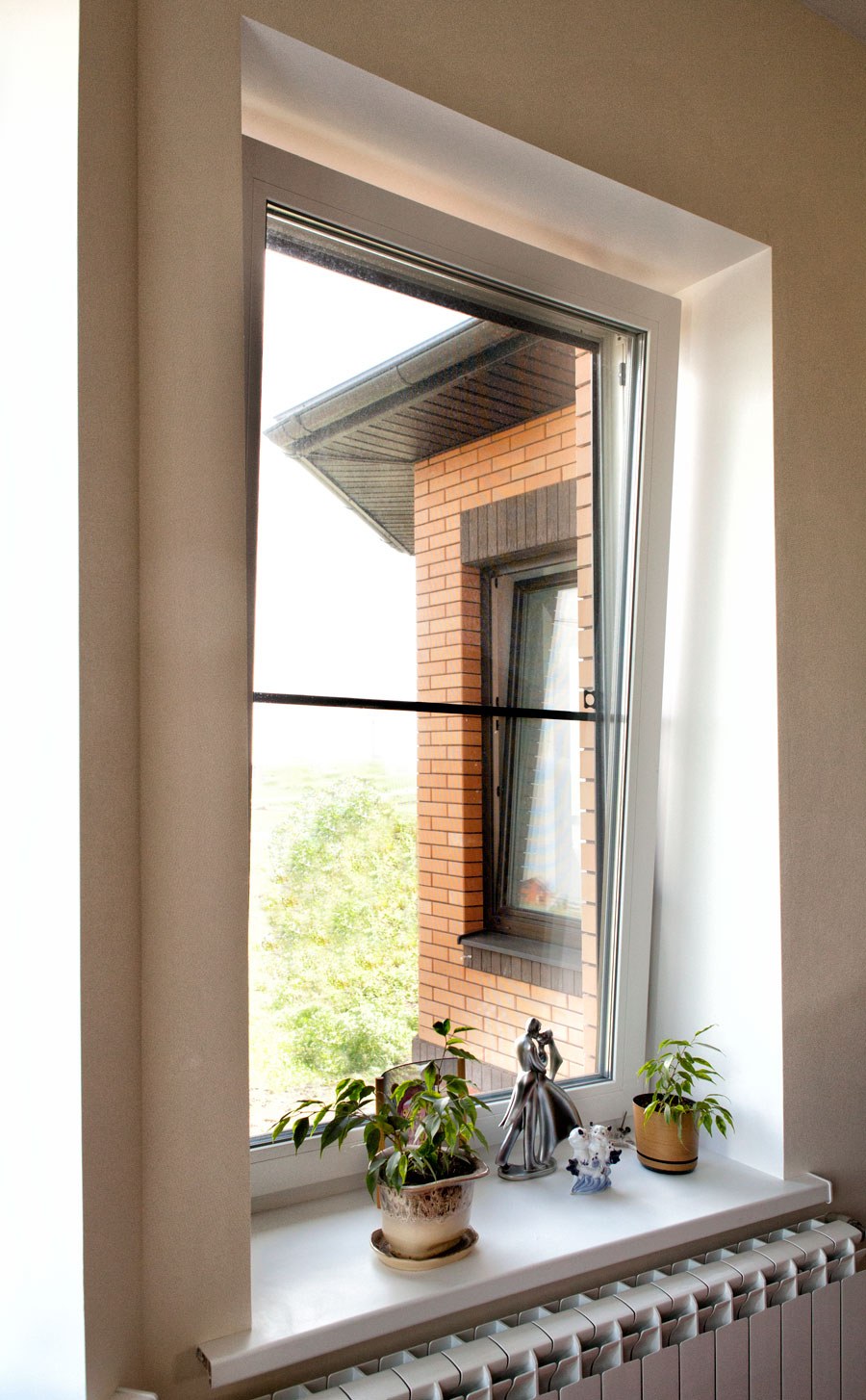 Отделка окон внутри гипсокартоном