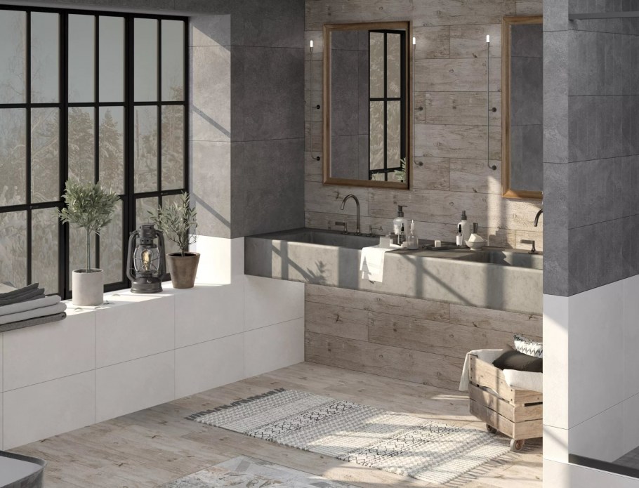 Антик Вуд беж обрезной